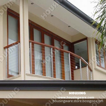 DIY High Quality Wire Railing for Your Balcony or Stiar